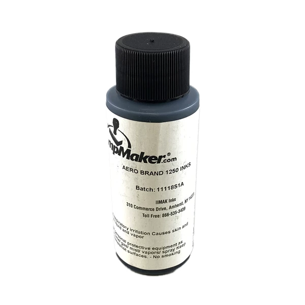 Mark II Blue Stamp Ink for Non-Porous Surfaces - 2 oz