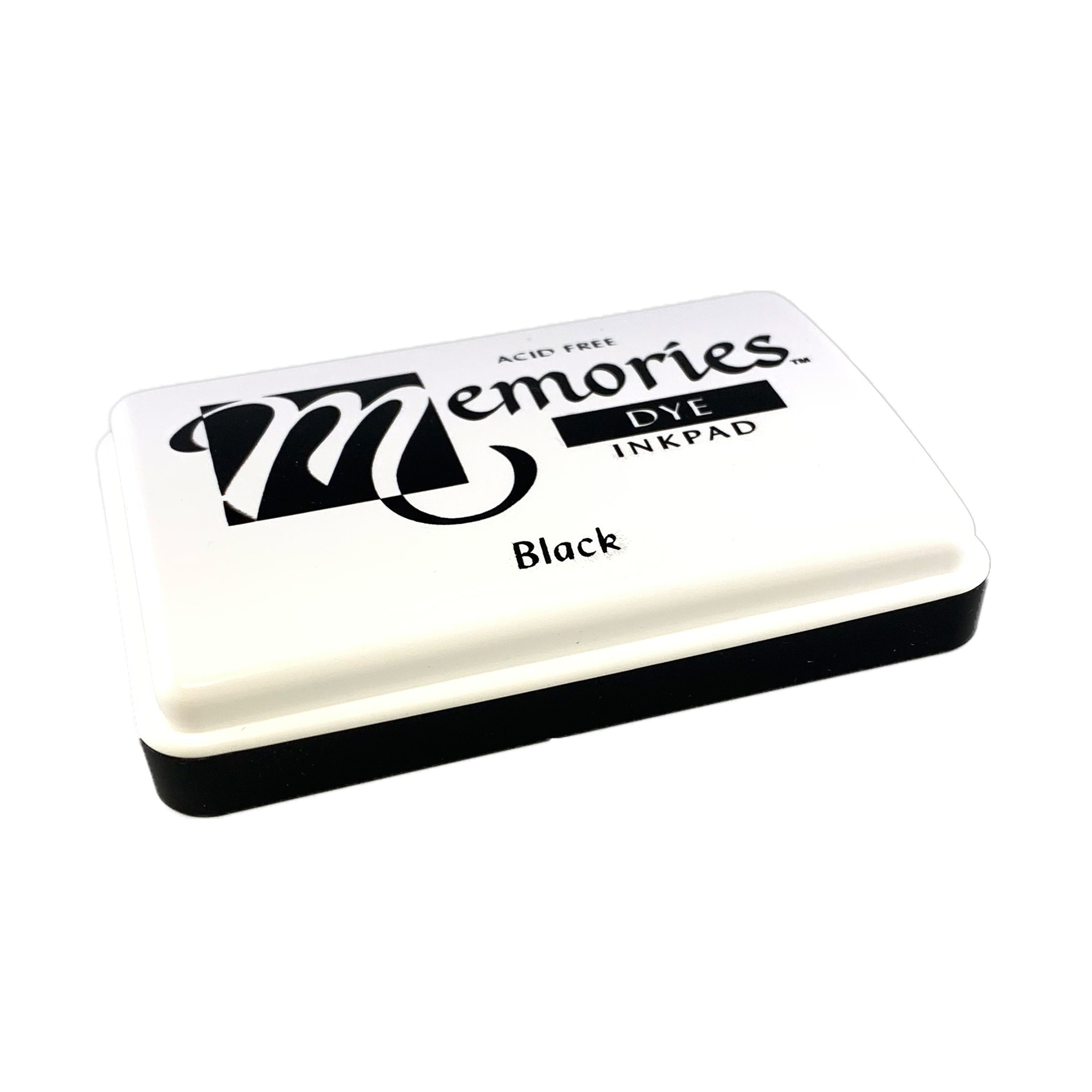 memories dye stamp pad black