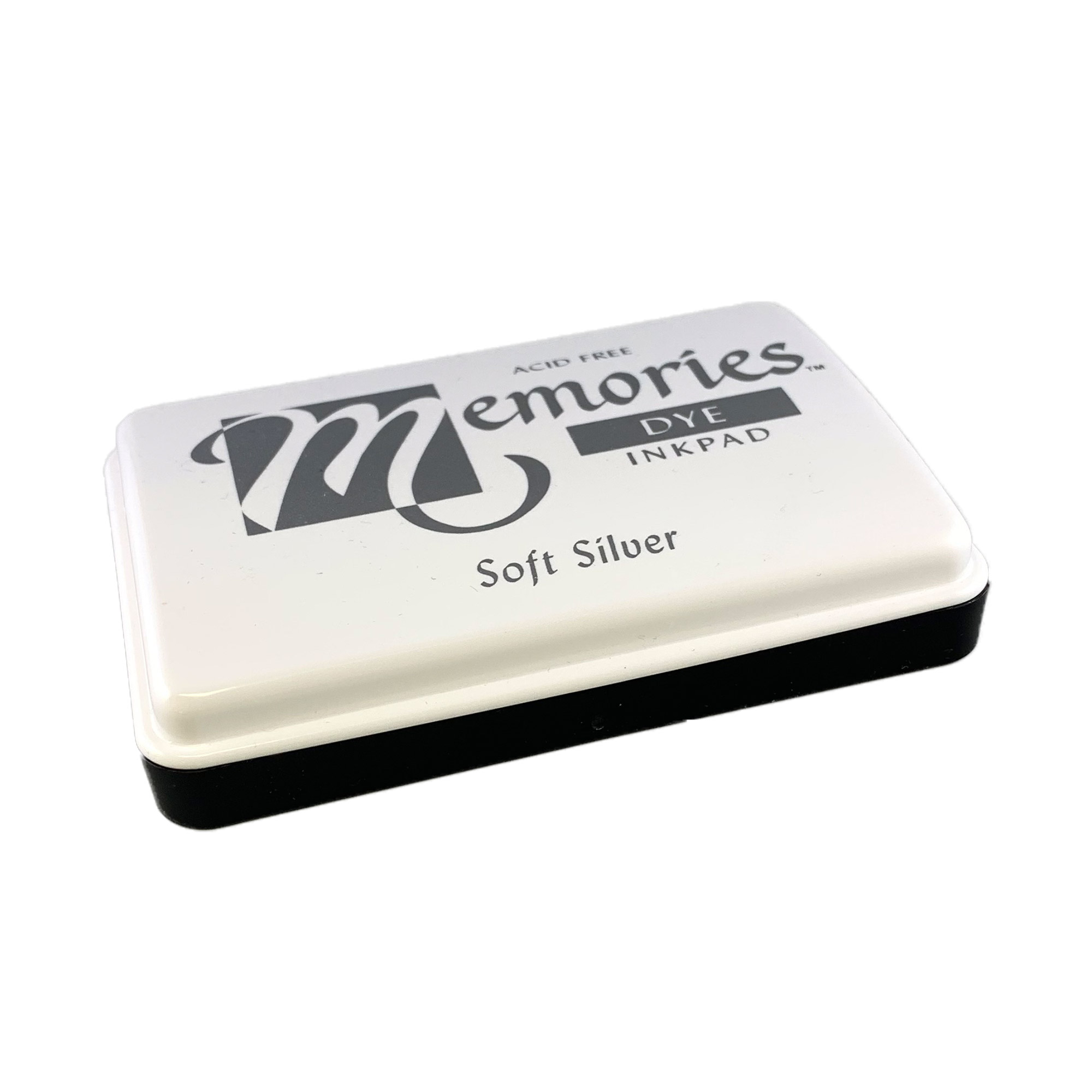 Memories Dye Stamp Pad Soft Silver