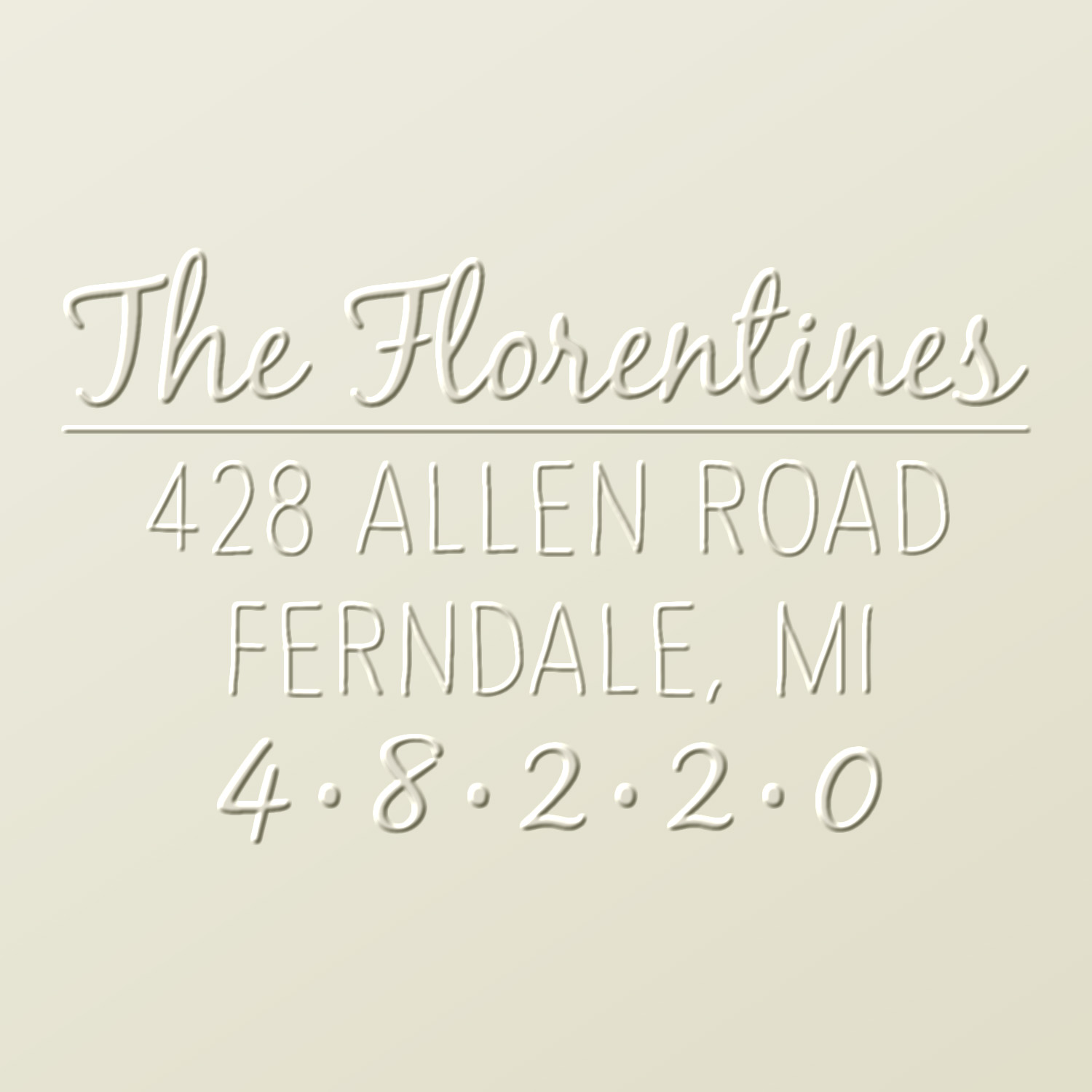 Address Embosser MS124