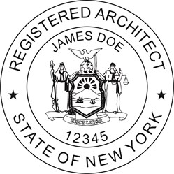 New York Pocket Architect Seal