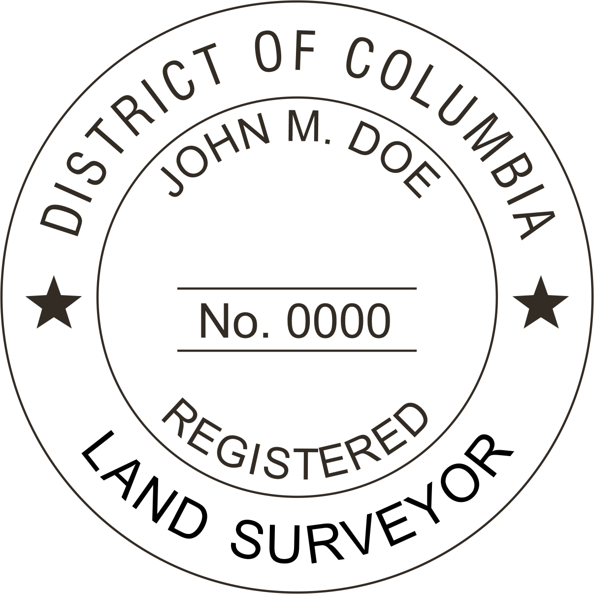 land surveyor stamp - alabama