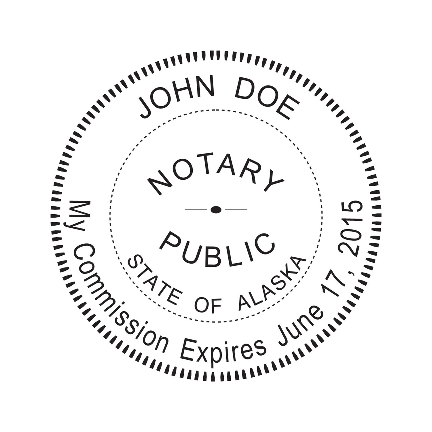 Alaska Pocket Notary Seal