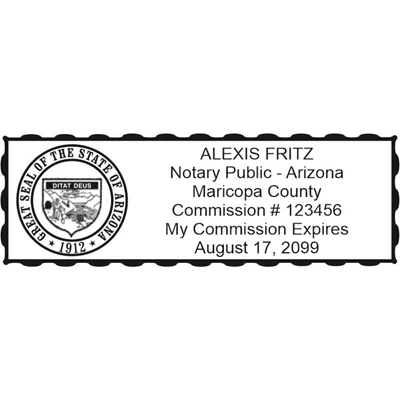 Notary Pocket Stamp 2773 - Arizona