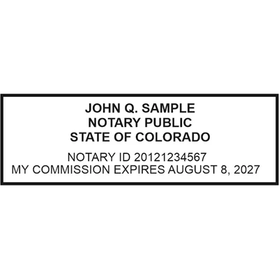 Notary Stamp - Trodat 4915 - Colorado