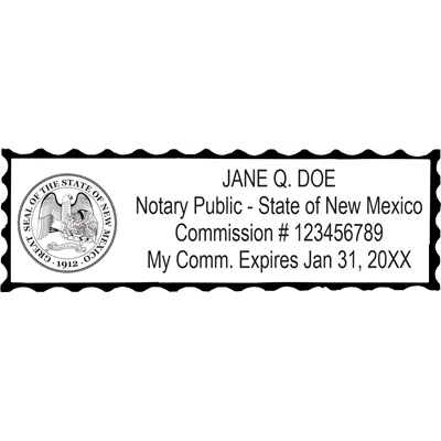 Notary Pocket Stamp 2773 - New Mexico