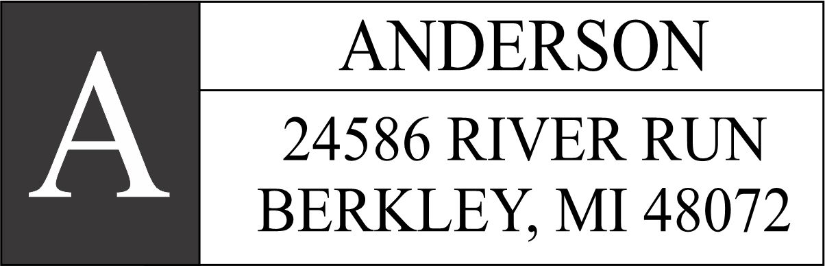 address stamp ms125