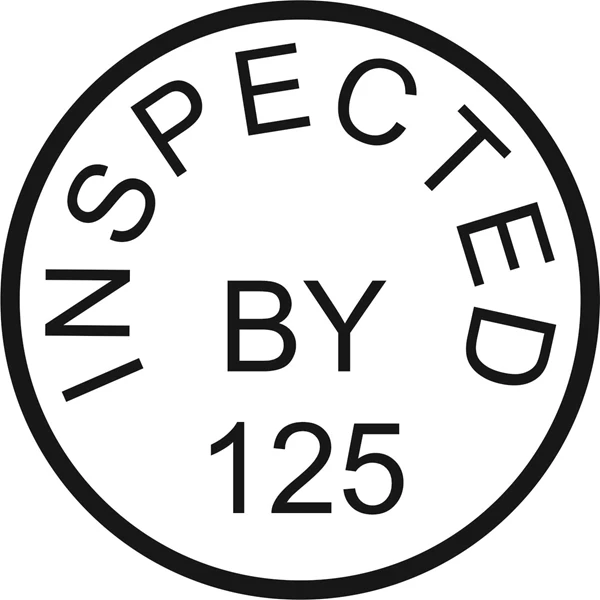 Inspection Stamp IN1 | Wood, Metal or Self-Inking