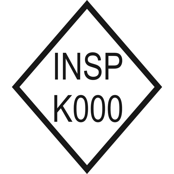 Marking In6 Inspection Stamp IN6 | Wood, Metal or Self-Inking