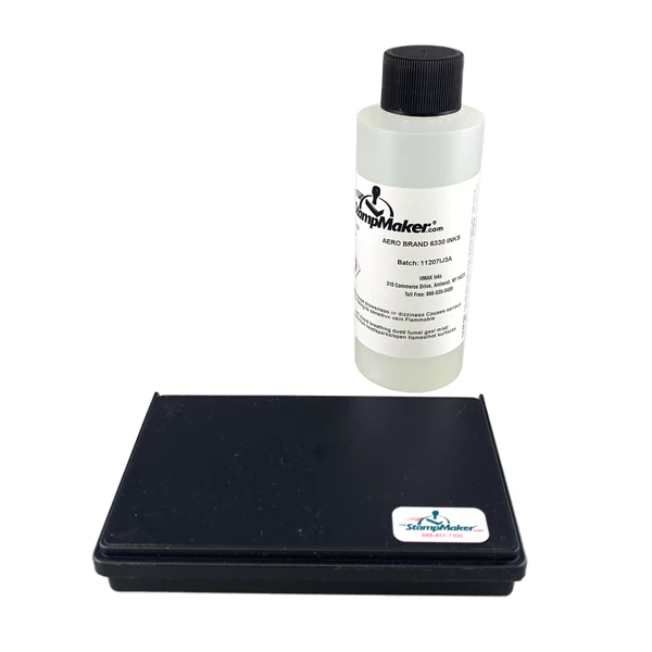 Ultraviolet Ink with Stamp Pad