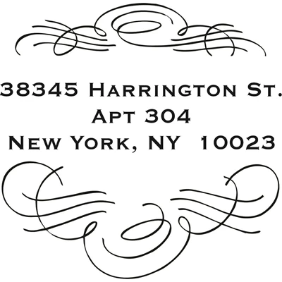 Monogram Wedding Stamp WSM-3