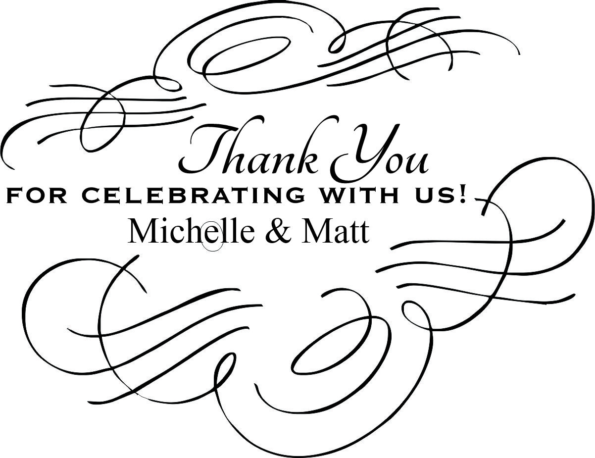 Wedding Stamp - Thank You Small - 3B