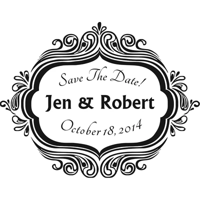 Save The Date Stamp Small - 5A