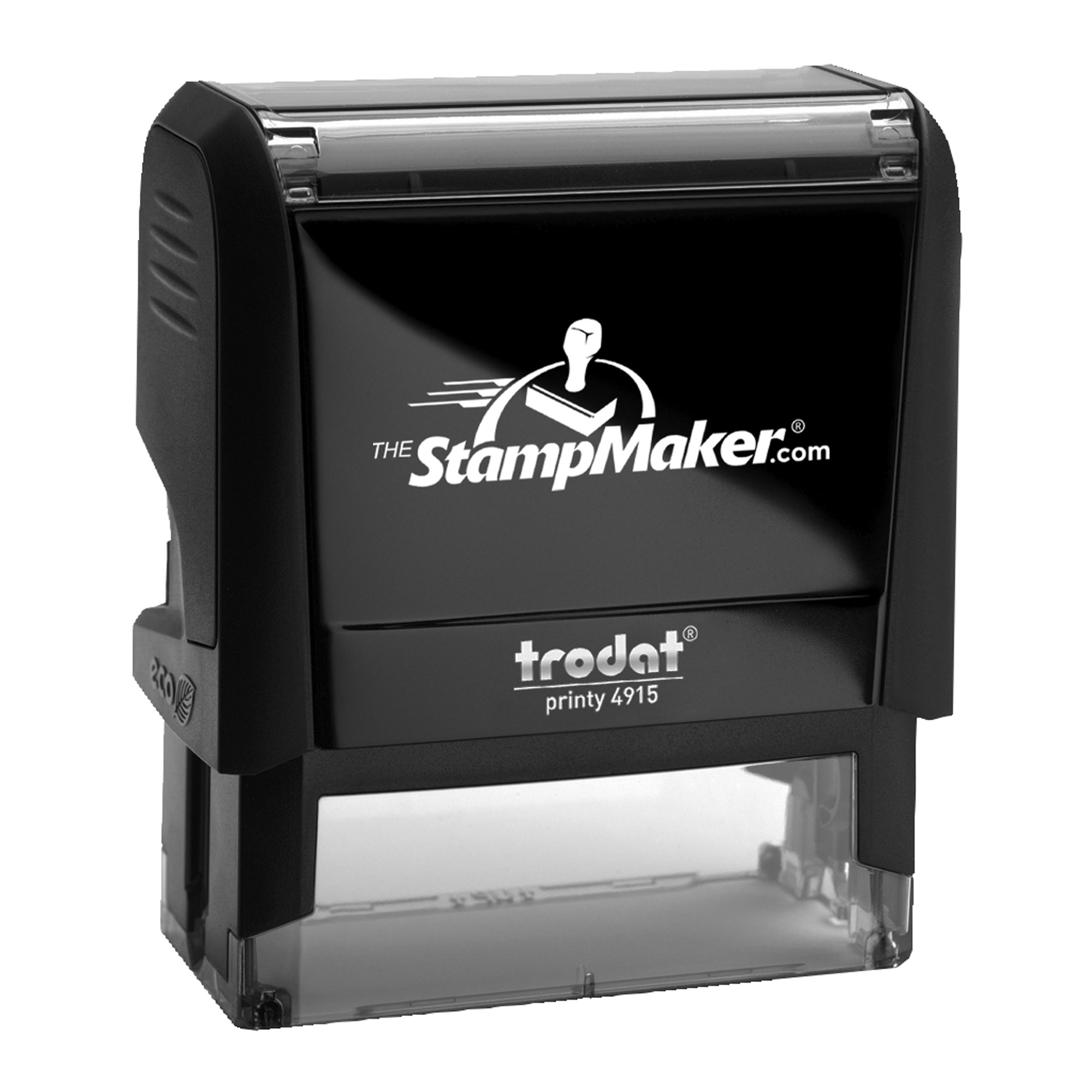 One Line Custom Rubber Stamp - Self-Inking Custom Stamp, 11 Colors  Available - Clear Base & Refillable Ink Pad - Personalized Stamp for Work,  Business, Postage : Business Stamps : Office Products