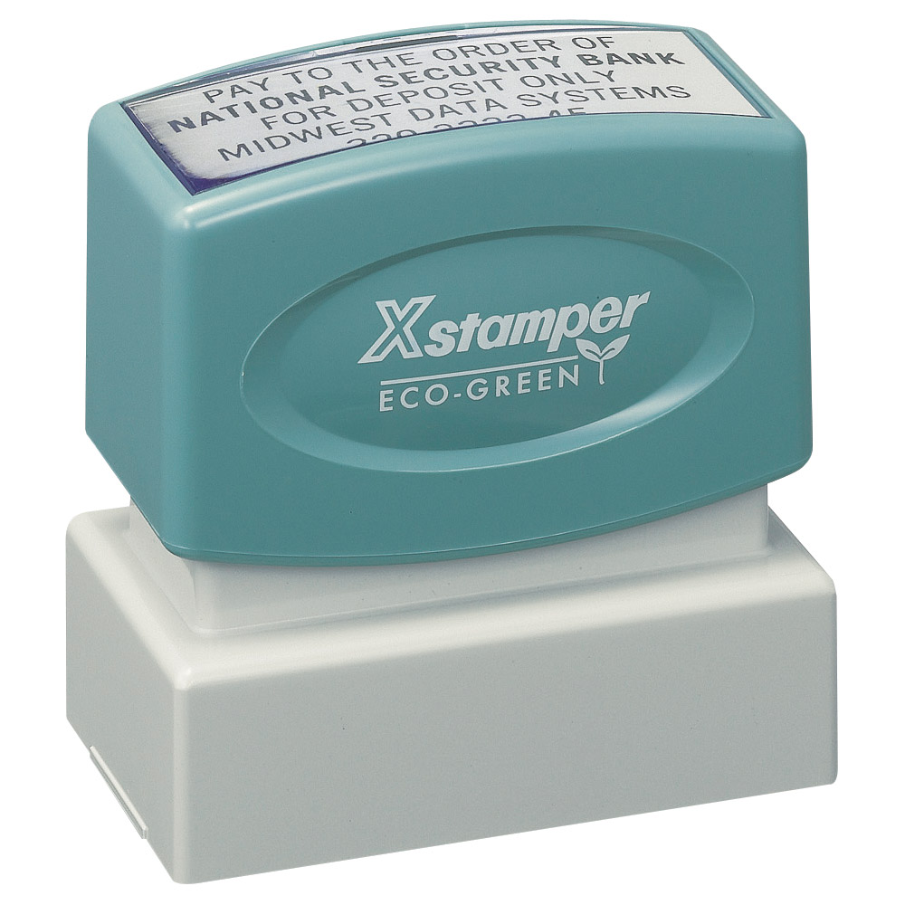 xstamper n12 pre inked stamp