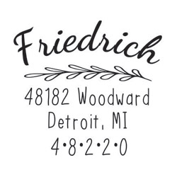 address stamp ms83 thestampmaker com