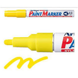 Marks Metal Artline 400XF Permanent Paint Marker Pen Timber & Plastic Rubber