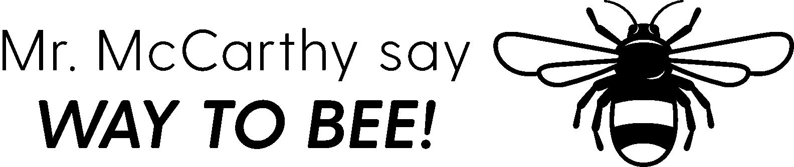 way to bee teacher stamp