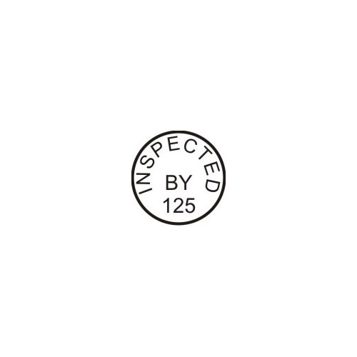 Lab Inspection Stamp Inspection Stamp IN1 | Wood, Metal or Self-Inking