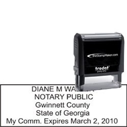 Notary Stamp - Trodat 4915 - Georgia