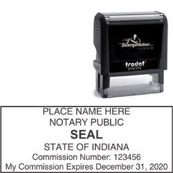 Notary Stamp - Trodat 4915 - Indiana