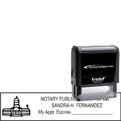 Notary Stamp - Trodat 4915 - Kansas