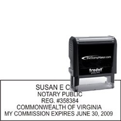 Notary Stamp - Trodat 4915 - Virginia