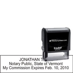 Notary Stamp - Trodat 4915 - Vermont