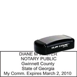 Notary Pocket Stamp 2773 - Georgia