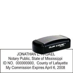 Notary Pocket Stamp 2773 - Mississippi