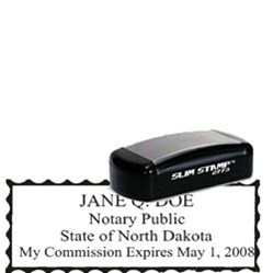 Notary Pocket Stamp 2773 - North Dakota