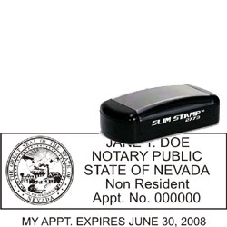 Notary Pocket Stamp 2773 - Nevada 2