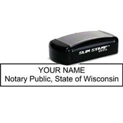Notary Pocket Stamp 2773 - Wisconsin