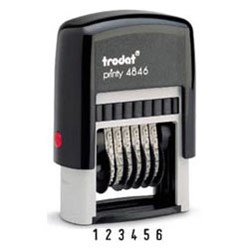 Trodat 4846 Number Stamp