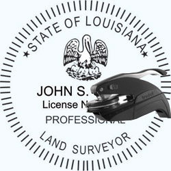 Land Surveyor Seal - Pocket - Louisiana
