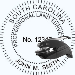 Land Surveyor Seal - Pocket - South Carolina