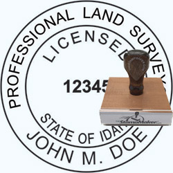 Land Surveyor Stamp - Idaho