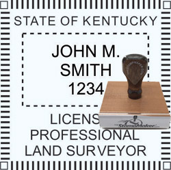 Land Surveyor Stamp - Kentucky