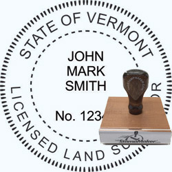 Land Surveyor Stamp - Vermont