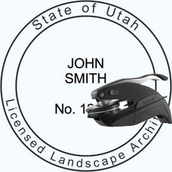 Landscape Architect Seal - Pocket - Utah