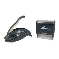 Notary Seal Kit - Delaware - Pocket Seal and Self Inking Stamp