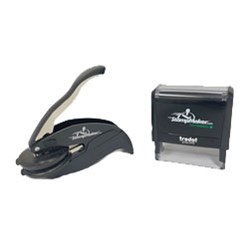 Notary Seal Kit - Wisconsin - Pocket Seal and Self Inking Stamp