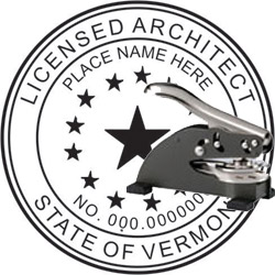 Architect Seal - Desk Top Style - Vermont