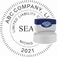 MaxLight 655 Limited Liability Company Seal Stamp