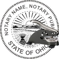 Notary Seal - Desk Top Style - Ohio