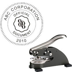 Custom Desktop Embosser Thestampmaker Com