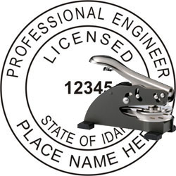 Engineer Seal - Desk Top Style - Idaho