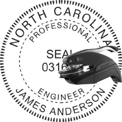 NORTH CAROLINA ENGINEERING SEAL REQUIREMENTS visual data 5