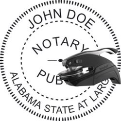 Notary Seal - Pocket Style - Alabama