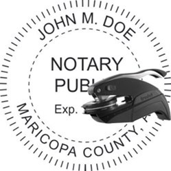 Notary Seal - Pocket Style - Arizona